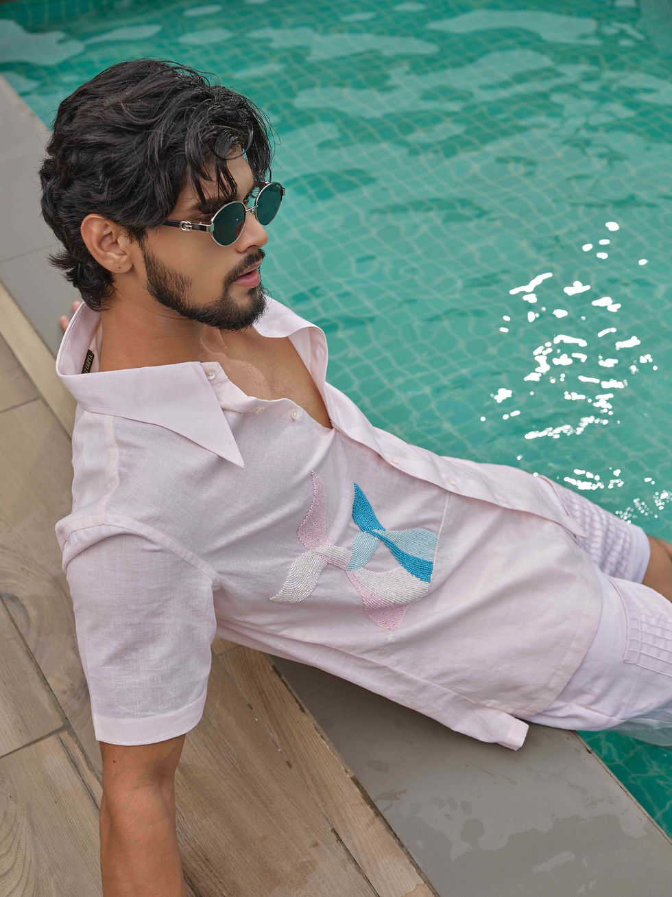 Thumbnail: Aqua Trace Shirt