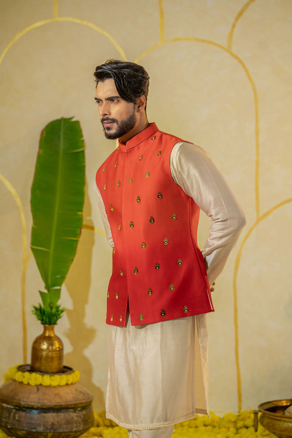 Thumbnail: Mauli Aashirwaad Bundi / Nehru Jacket Only