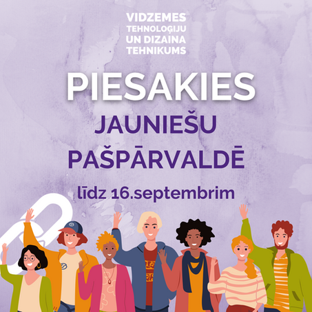 Piesakies jauniešu pašpārvaldē!