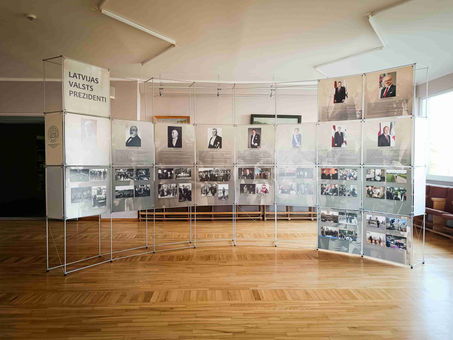 Izstāde "Valsts prezidenta institūcija Latvijā"