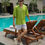 Thumbnail: Coral Tencel Green shirt