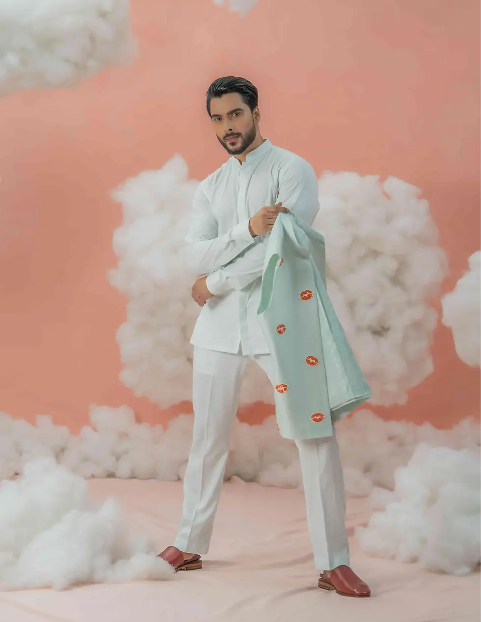 Thumbnail: Lips on Ice Bundi / Nehru Jacket Set