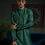 Thumbnail: Flame in Forest Kurta Set