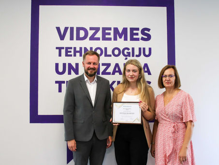 Saņem Vītolu fonda stipendiju