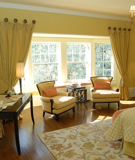 bedoroom window treatments