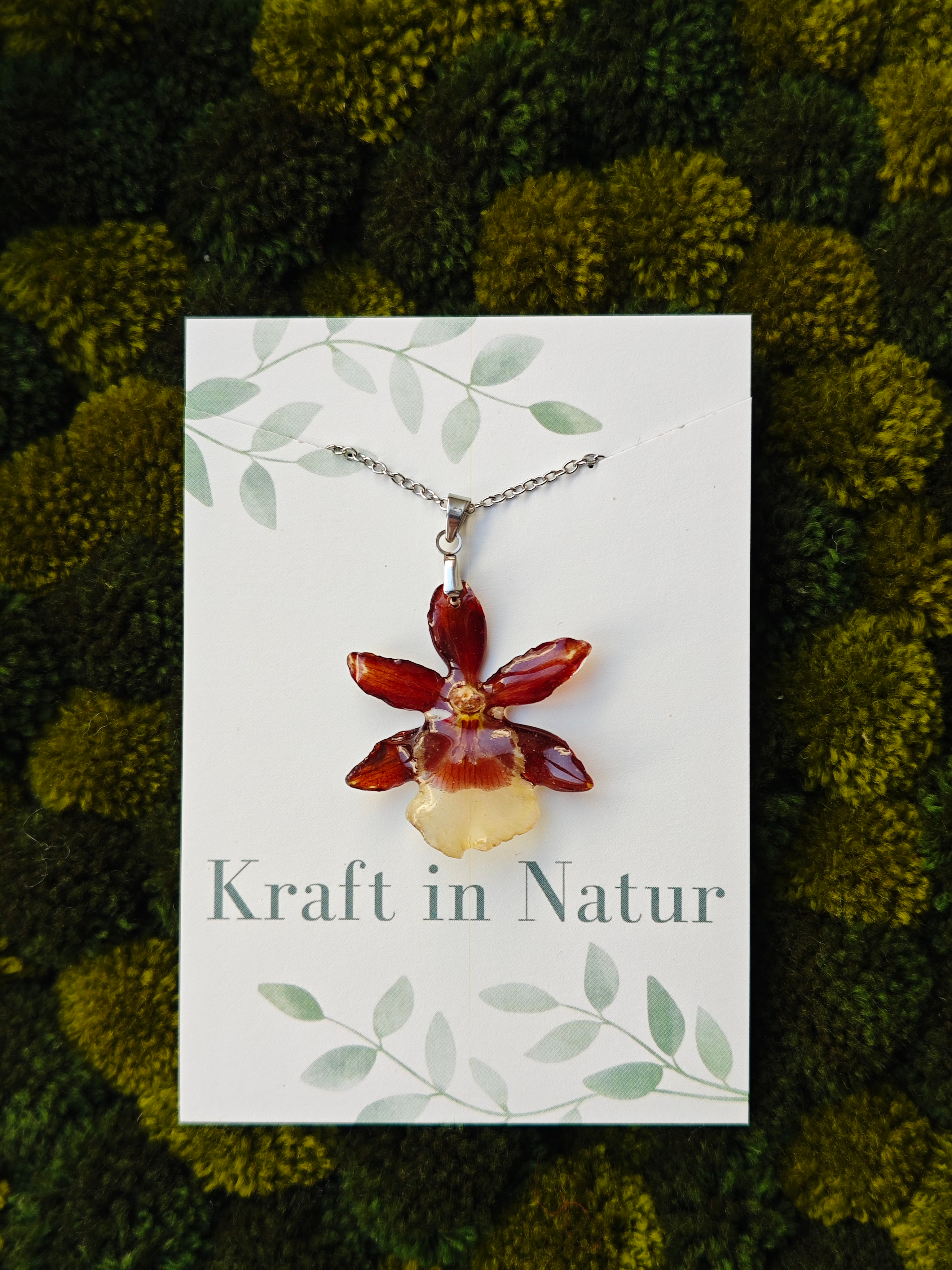 Mini Orchid Necklace