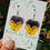 Thumbnail: Bicolor Pressed Pansies Earrings 