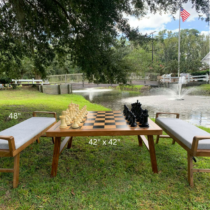 Party Rental - Game Rental - Chess Lounge - Great for wedding cocktail hours and other special events.