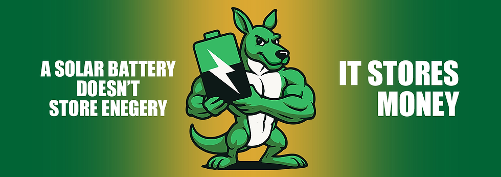 Modern energy-efficient home with battery backup system installed