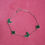 Thumbnail: Green Butterfly Silver Bracelet  