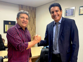 DAMASO CONVIDA NILTON FRANCO PARA SE CANDIDATAR A DEPUTADO FEDERAL EM COMPOSIÇÃO COM O PSC