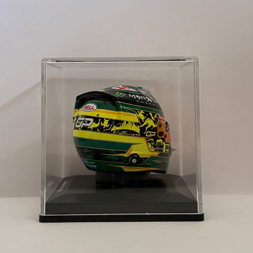 Miniature : Casque collection F1 1:5 McLaren 2025 Oscar Piastri Spécial Australie