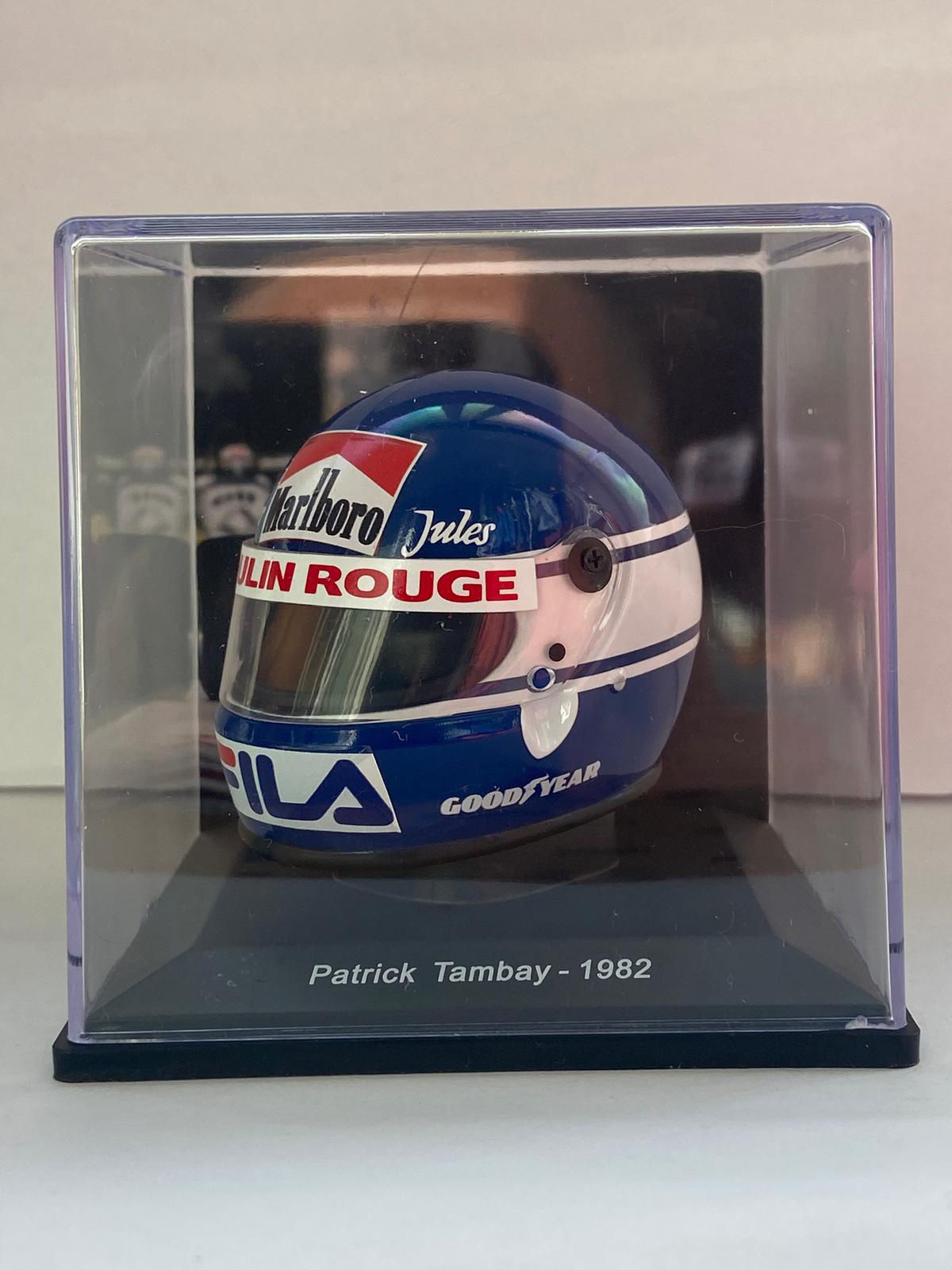Casque Collection F1 1:5 Ferrari 1982 Patrick Tambay