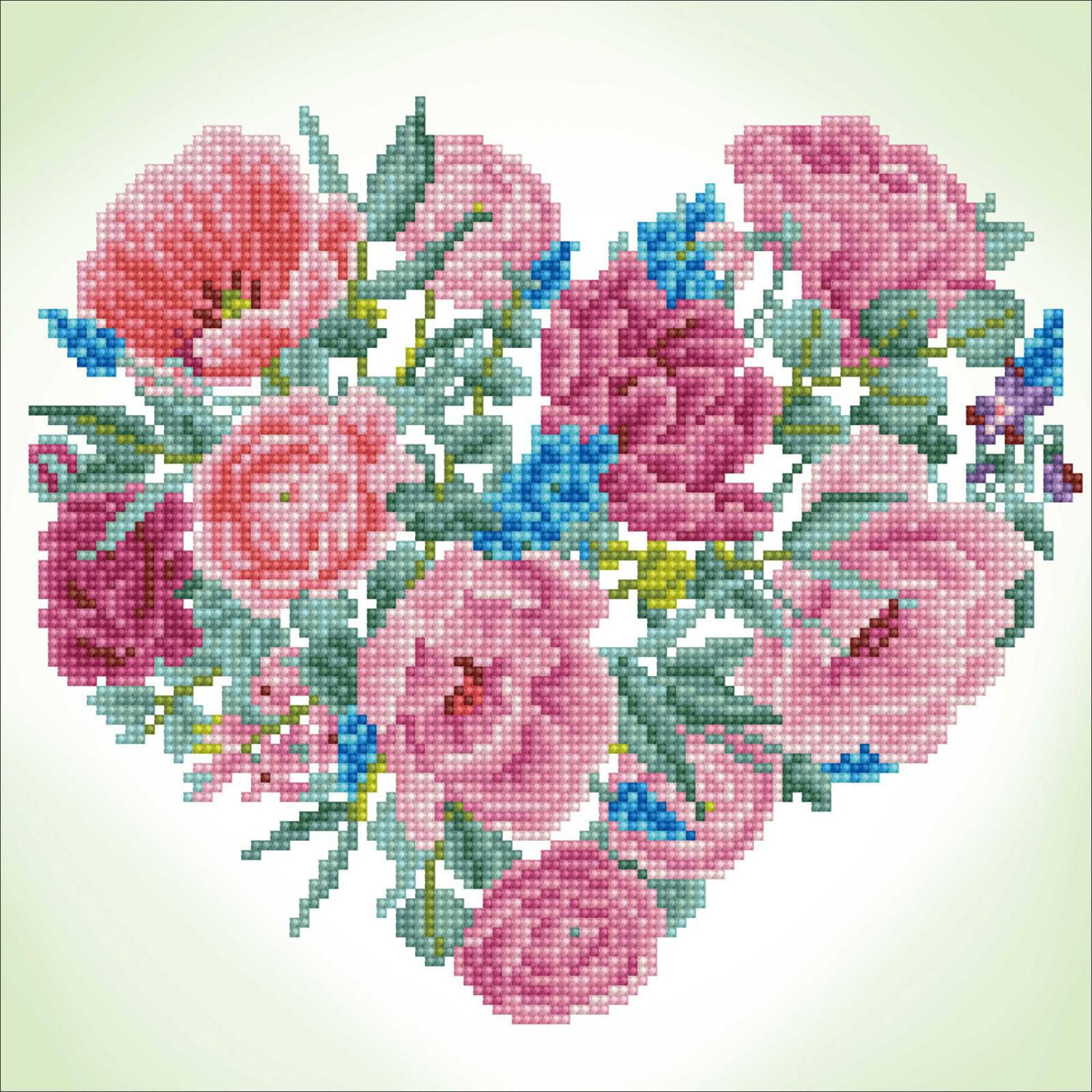 Diamond Dotz- Blossoming Heart