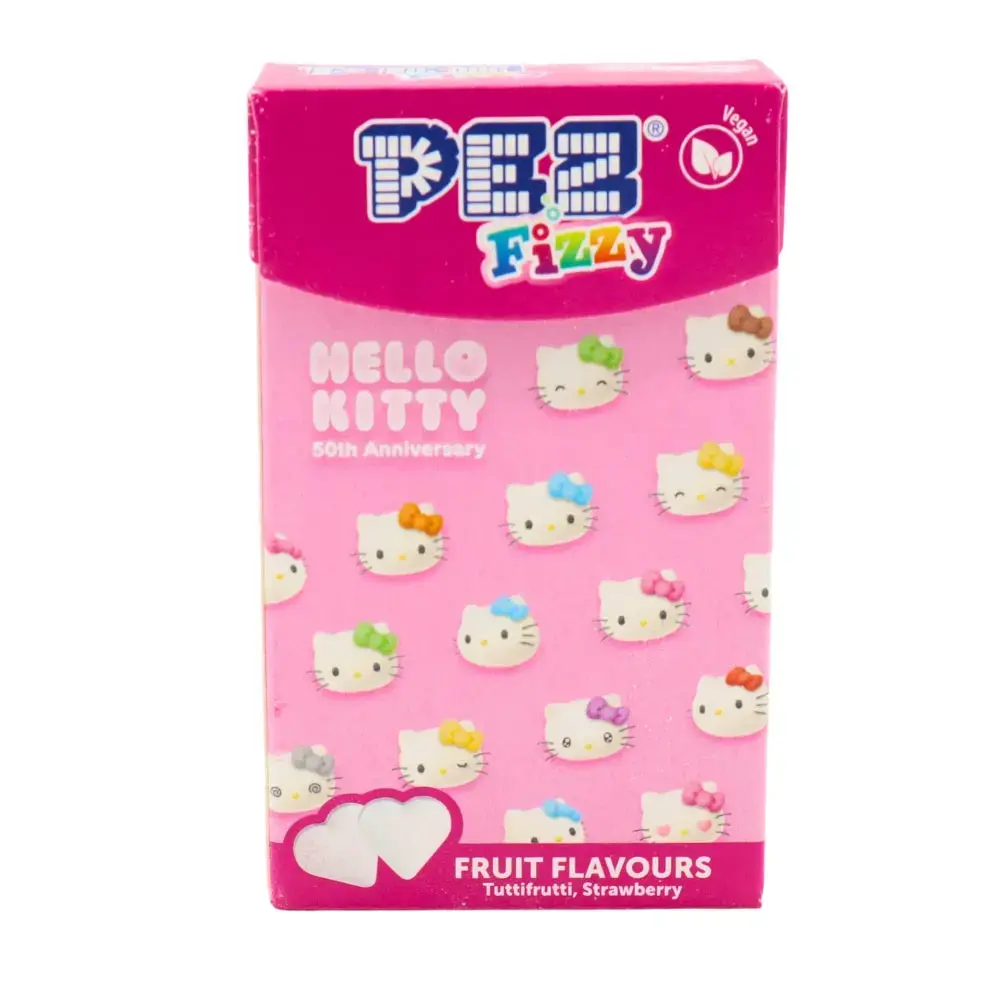 PEZ Fizzy Hello Kitty Flip Top Box British