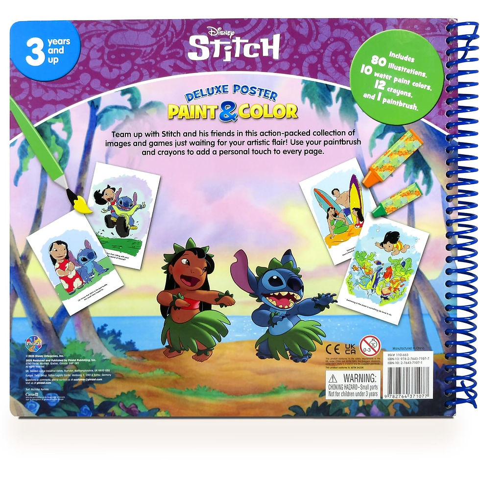 Thumbnail: Stitch Deluxe Poster Paint & Color