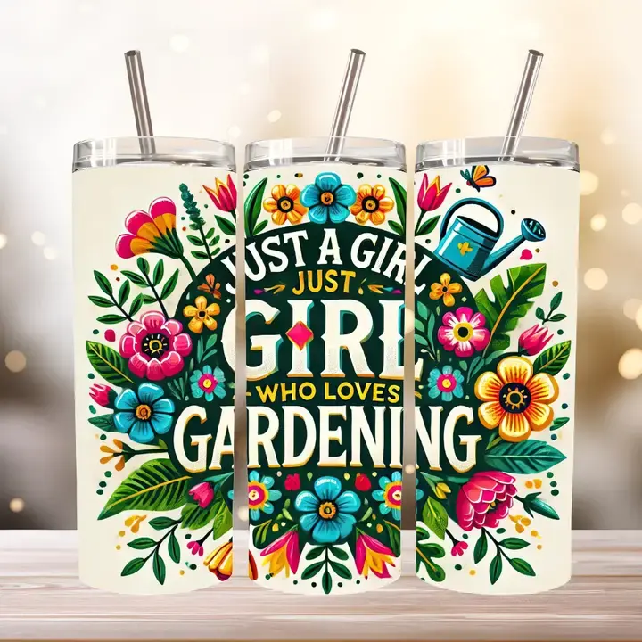 Gardening Tumbler, 20 oz. Stainless Steel
