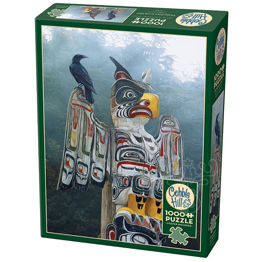 Cobble Hill 1000pcs Totem Pole In The Mist Puzzle
