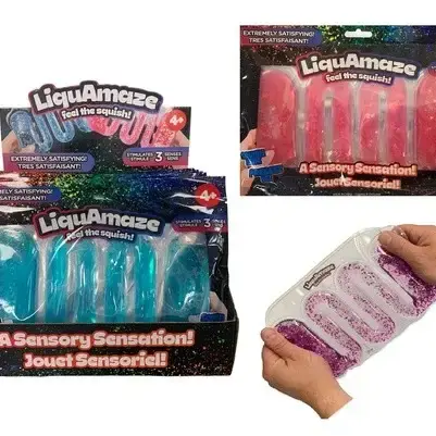 LiquAmaze Sensory Fidget Toy - Assorted Colors and Styles