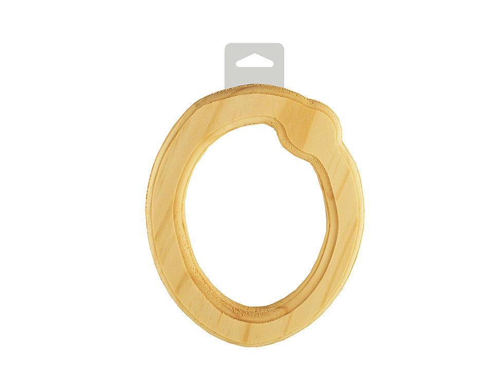 Thumbnail: Wood Letters: 6" Bevel Cut Natural - HOME