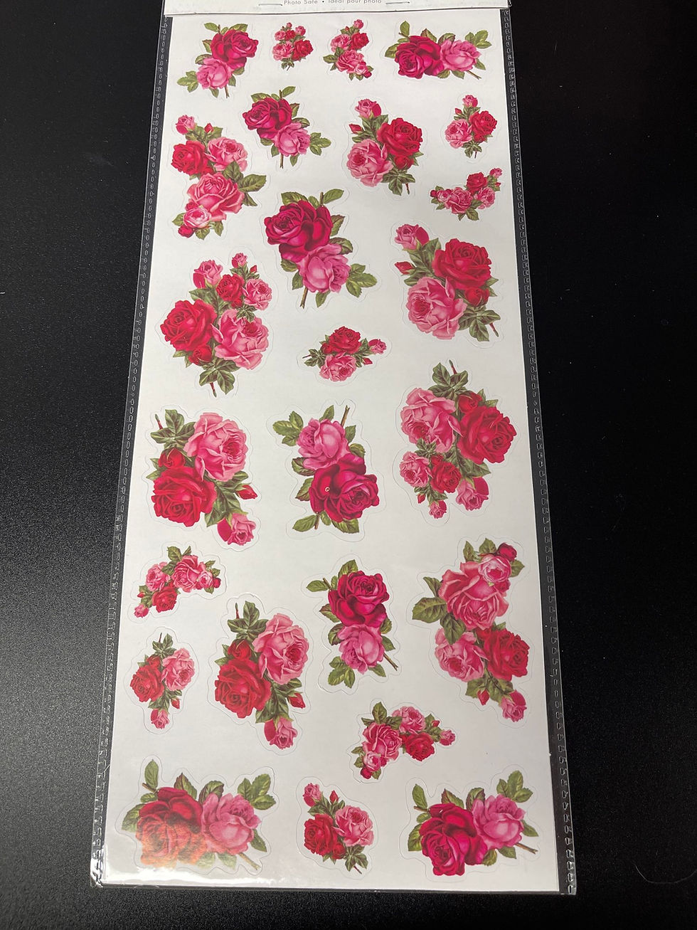 Thumbnail: Rose Medley Paper Craft Stickers