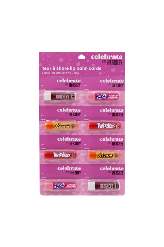 Thumbnail: Hershey 8 Pcs Tear & Share Lip Balm