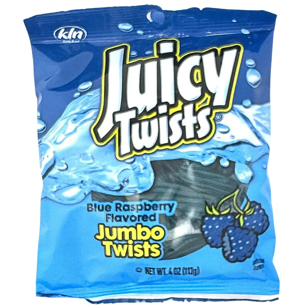 Juicy Twists Blue Raspberry Flavoured