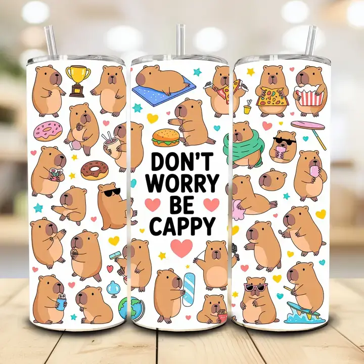 Capybara Tumbler, 20 oz.