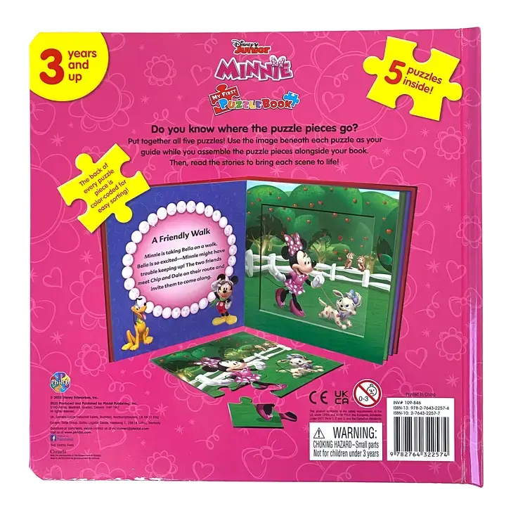 Thumbnail: Disney Minnie My First Puzzle Book