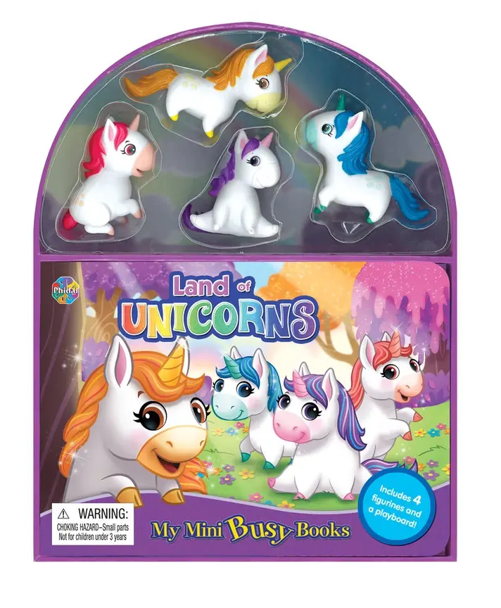 Unicorns Mini Busy Book