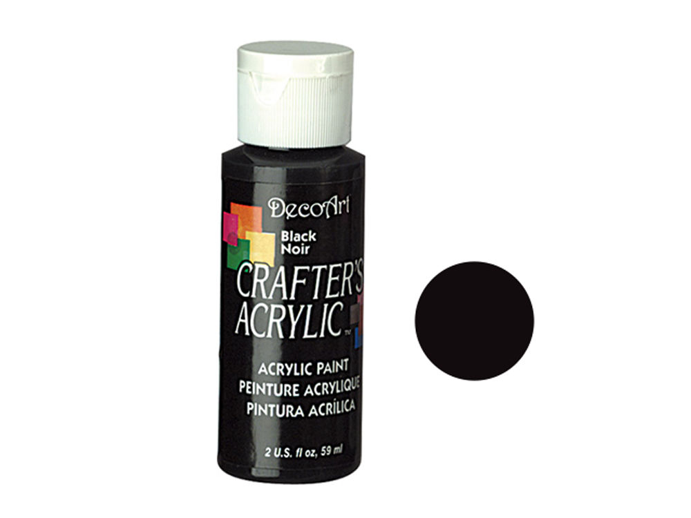 Crafter's Acrylic 2oz Black