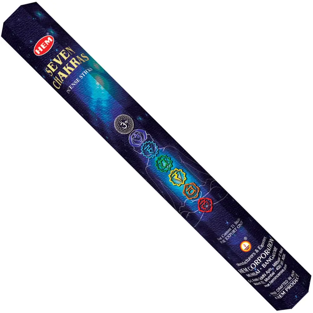 Hem 7 Chakras Incense Sticks