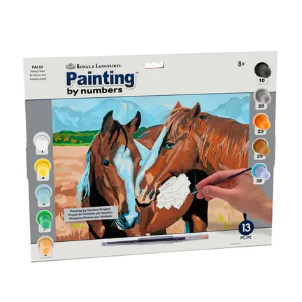 Royal Langnickel Paint by Numbers- Making Friends