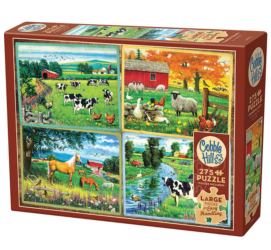 Cobble Hill 275pc Country Friends Puzzle