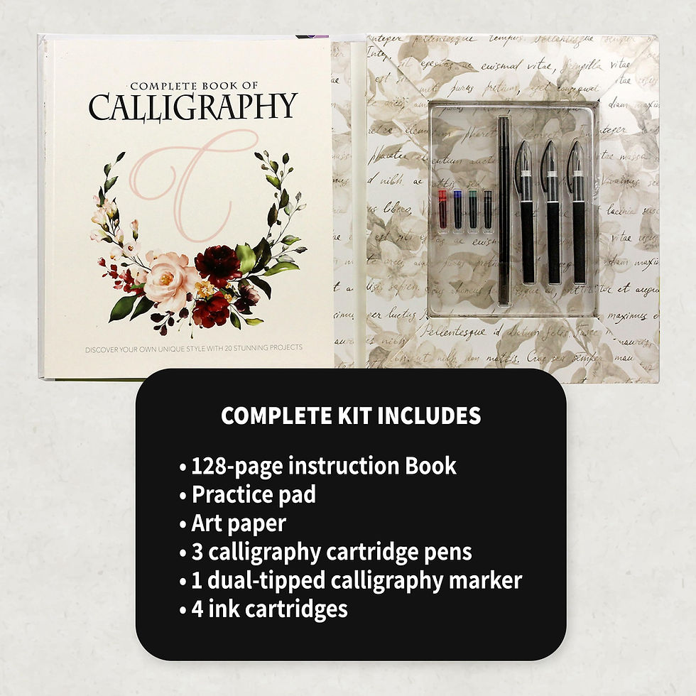 Thumbnail: Spice Box Complete Book of Calligraphy