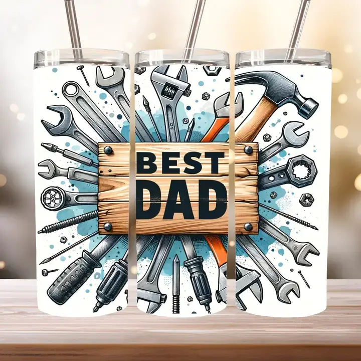 Best dad Tumbler, 20 oz. Stainless Steel