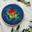 Thumbnail: Rainbow Octopus Embroidery Kit