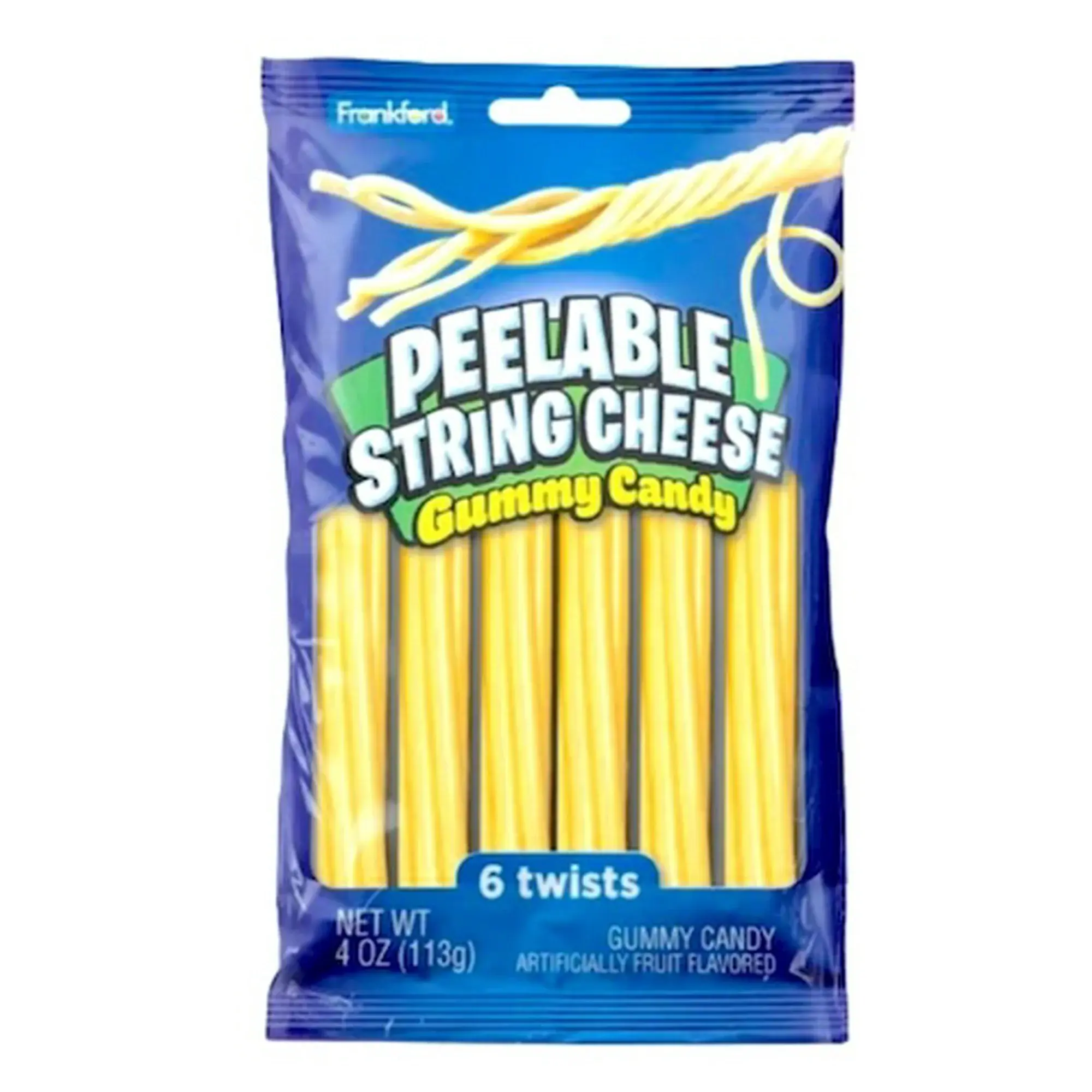 Peelable String Cheese Gummy Candy