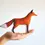 Thumbnail: Felt Fox Stuffed Animal Diy Craft Sewing Kit - Unique Gift!