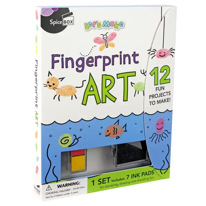 Spice Box Fingerprint Art