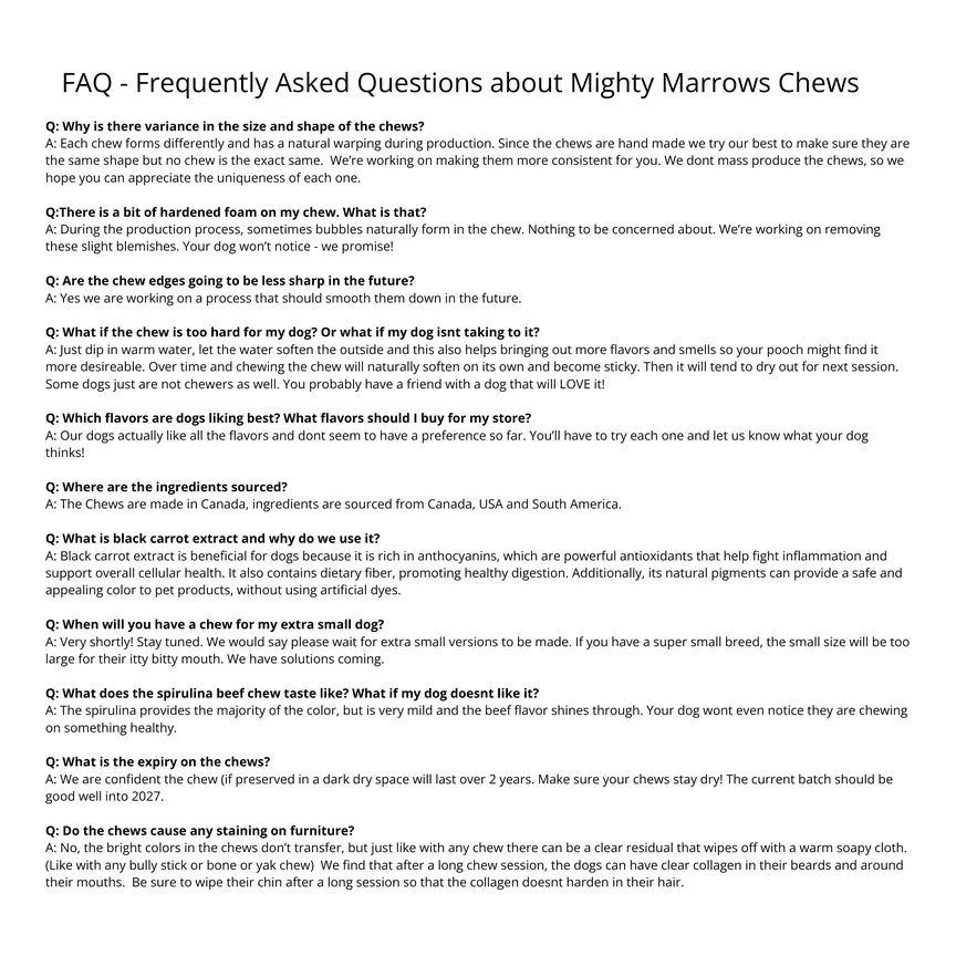 Thumbnail: Mighty Marrows Collagen Dental Chew - Bacon - small