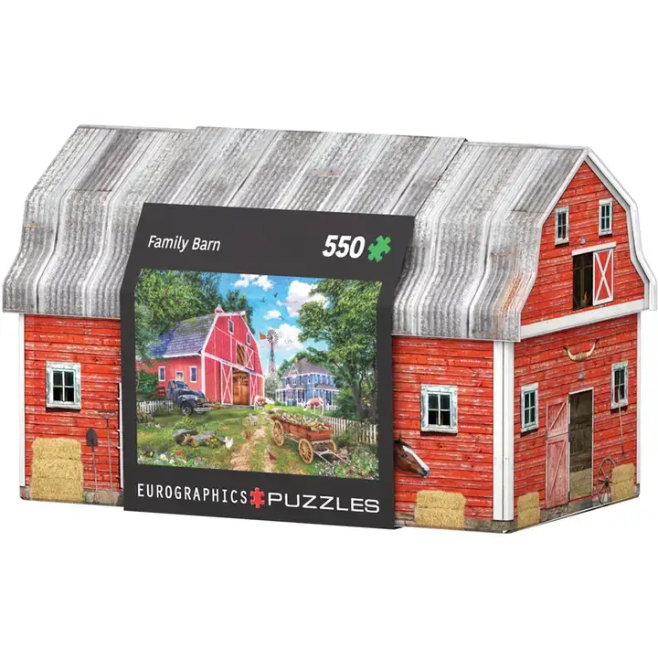 Family Barn Tin 550pc