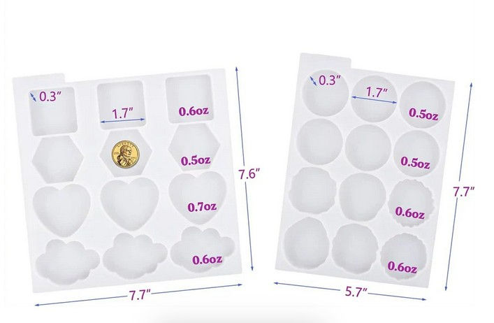 Thumbnail: Keepsake/ Magnet Silicone Molds