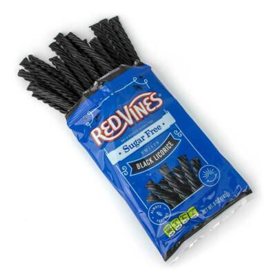 Red Vines Sugar Free Black Licorice