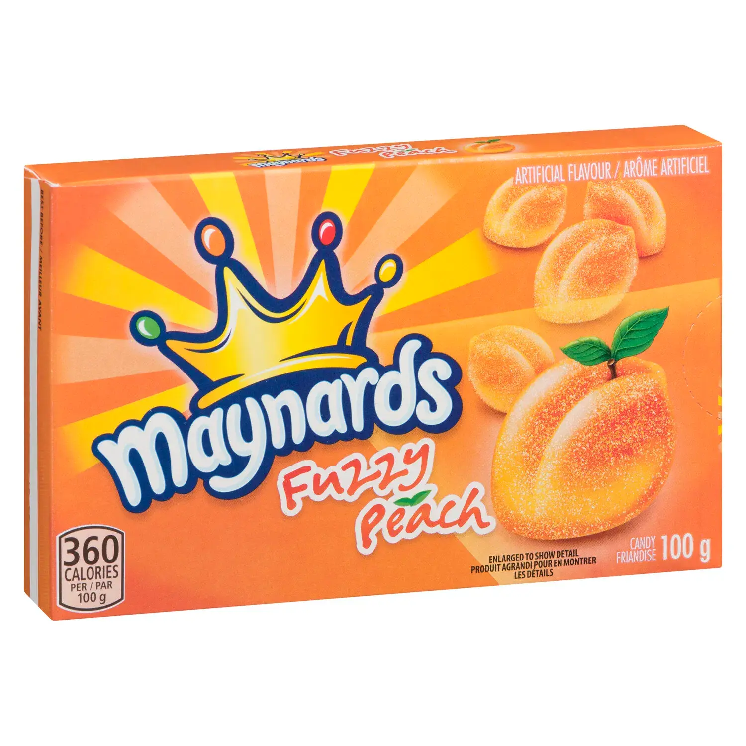 Maynards Fuzzy Peach Theater Box