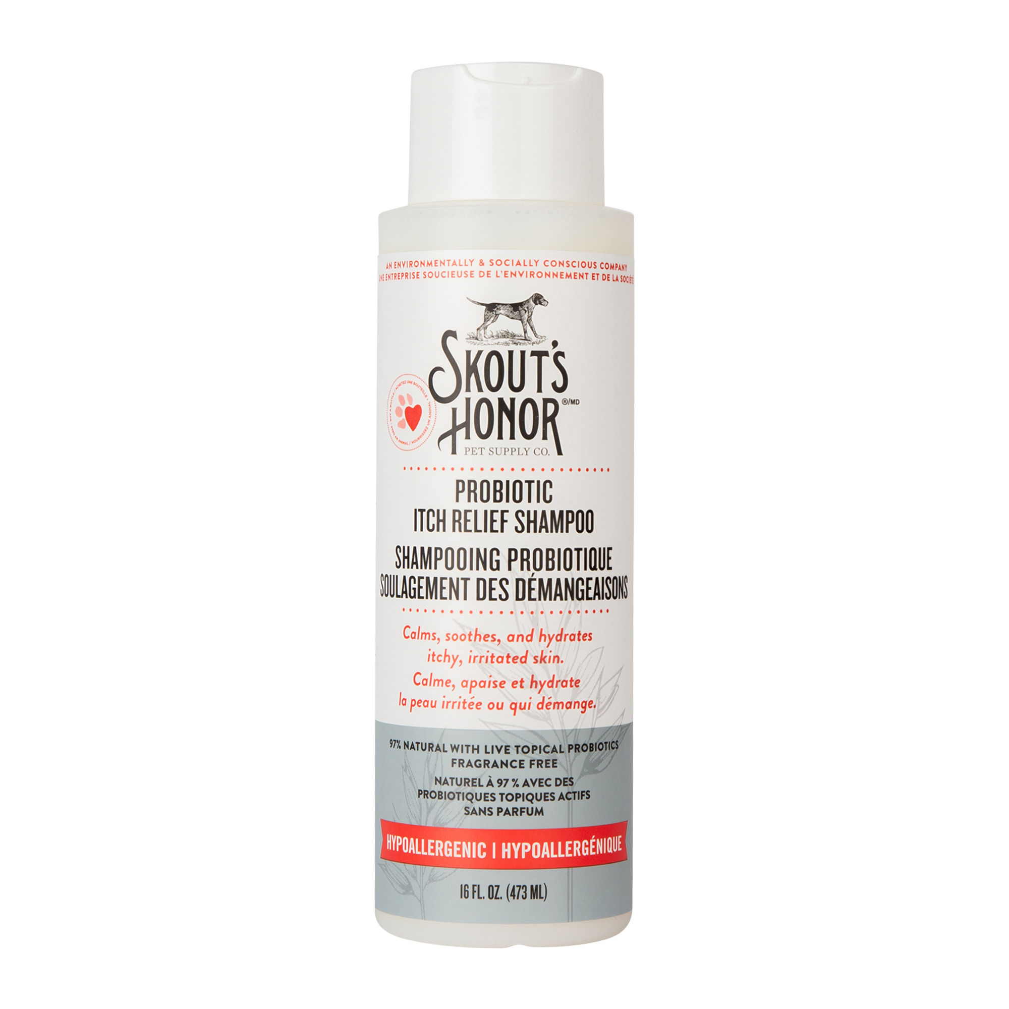 Skouts Honor Probiotic Itch Relief Shampoo