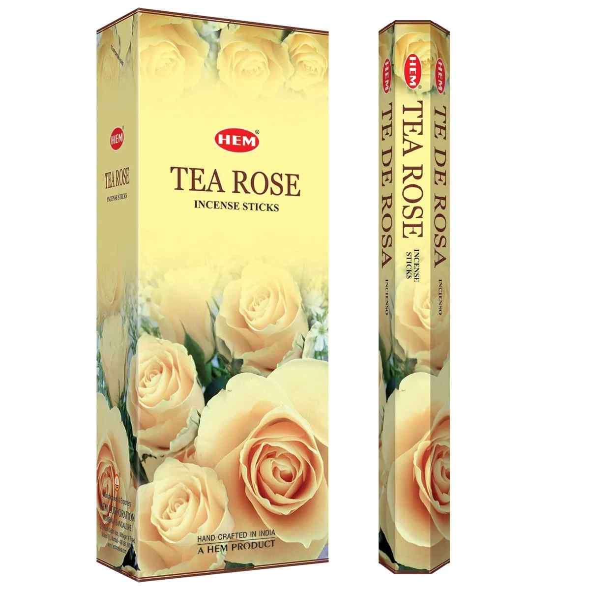 HEM Hexa Tea Rose Incense Sticks