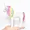 Thumbnail: Diy Felt Sewing Craft Kit - Pastel Rainbow Unicorn