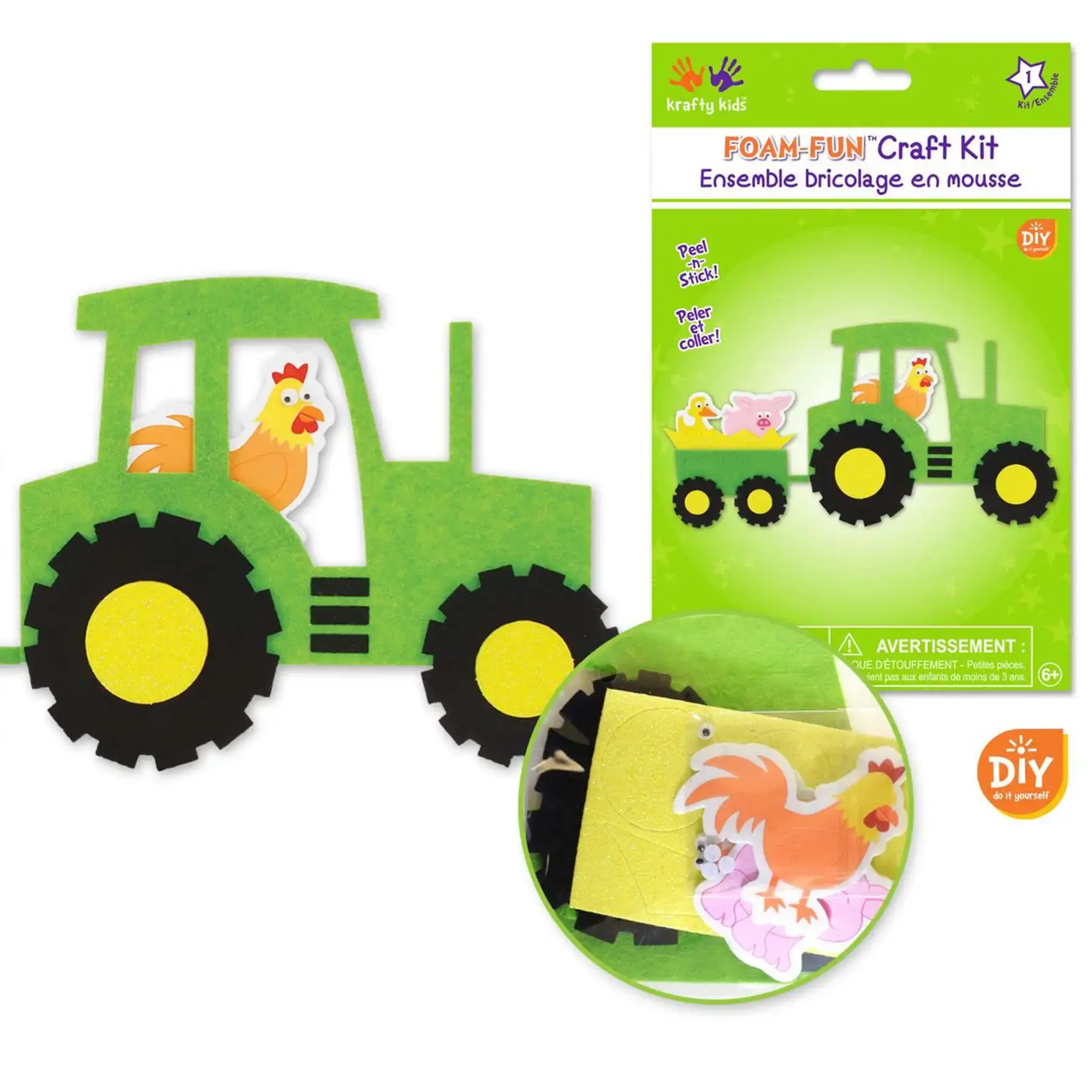 Foam-Fun Tractor