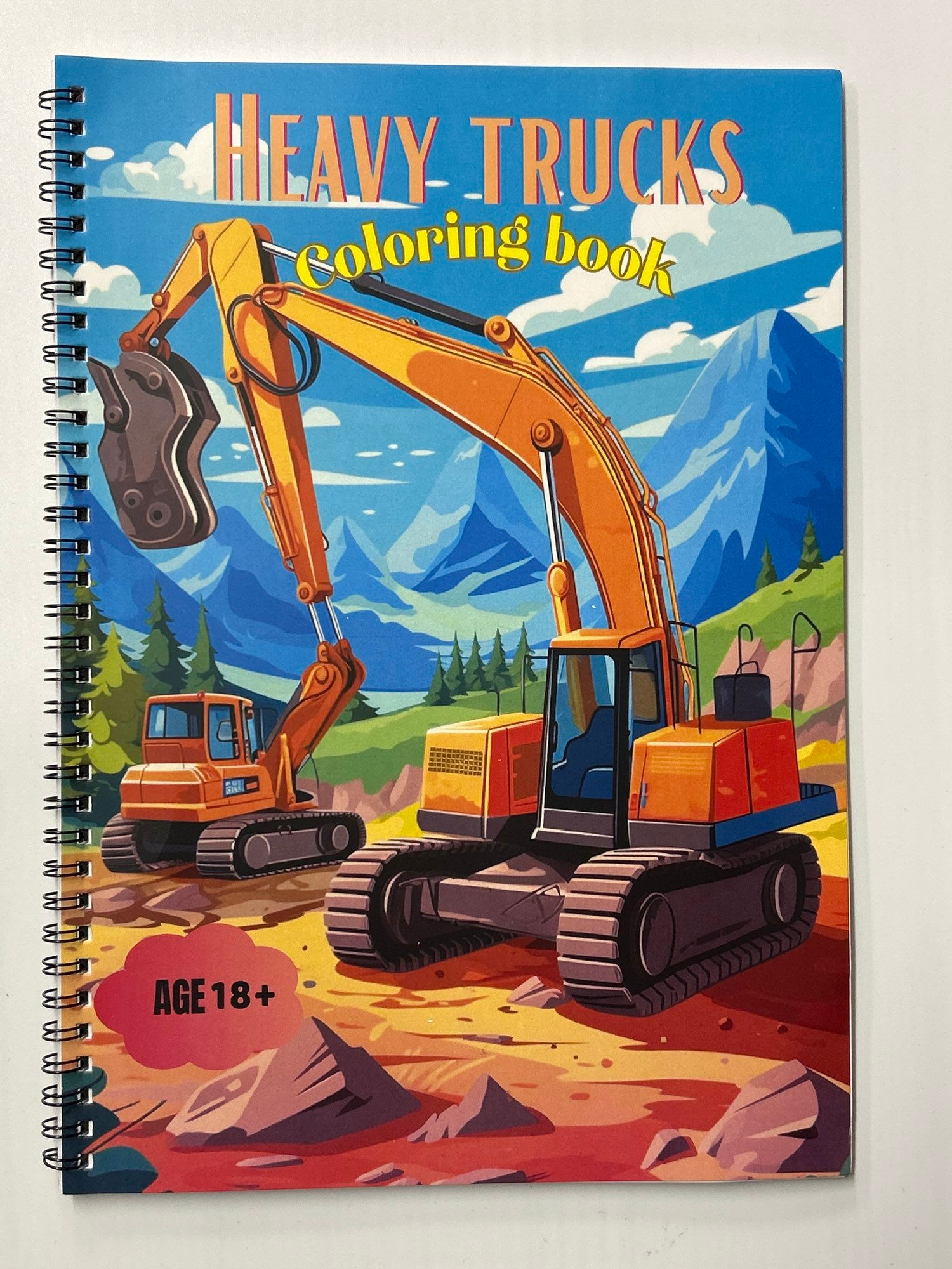 Heavy Trucks Coloring